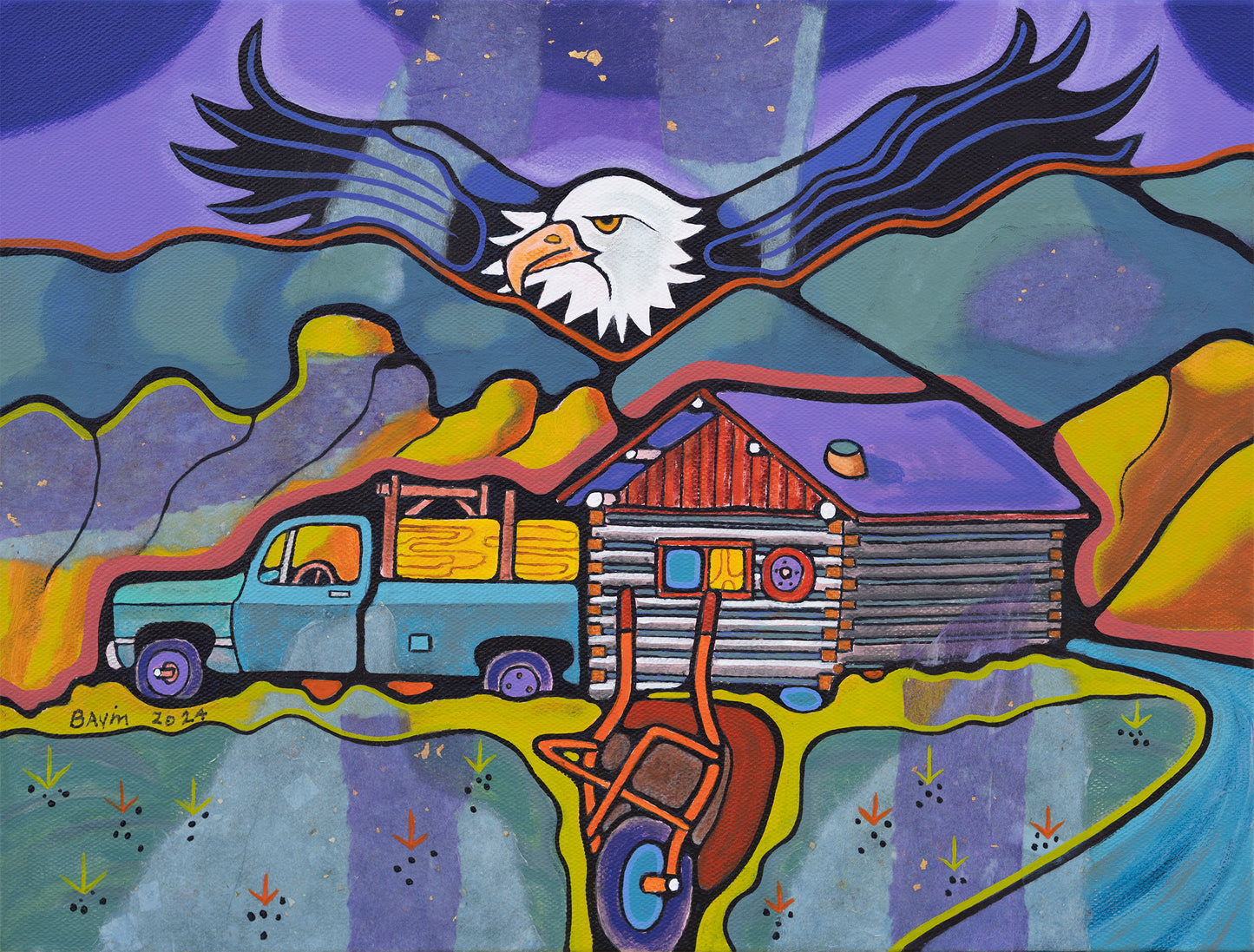 Ostrander’s Truck, Wilmer - Archival Print