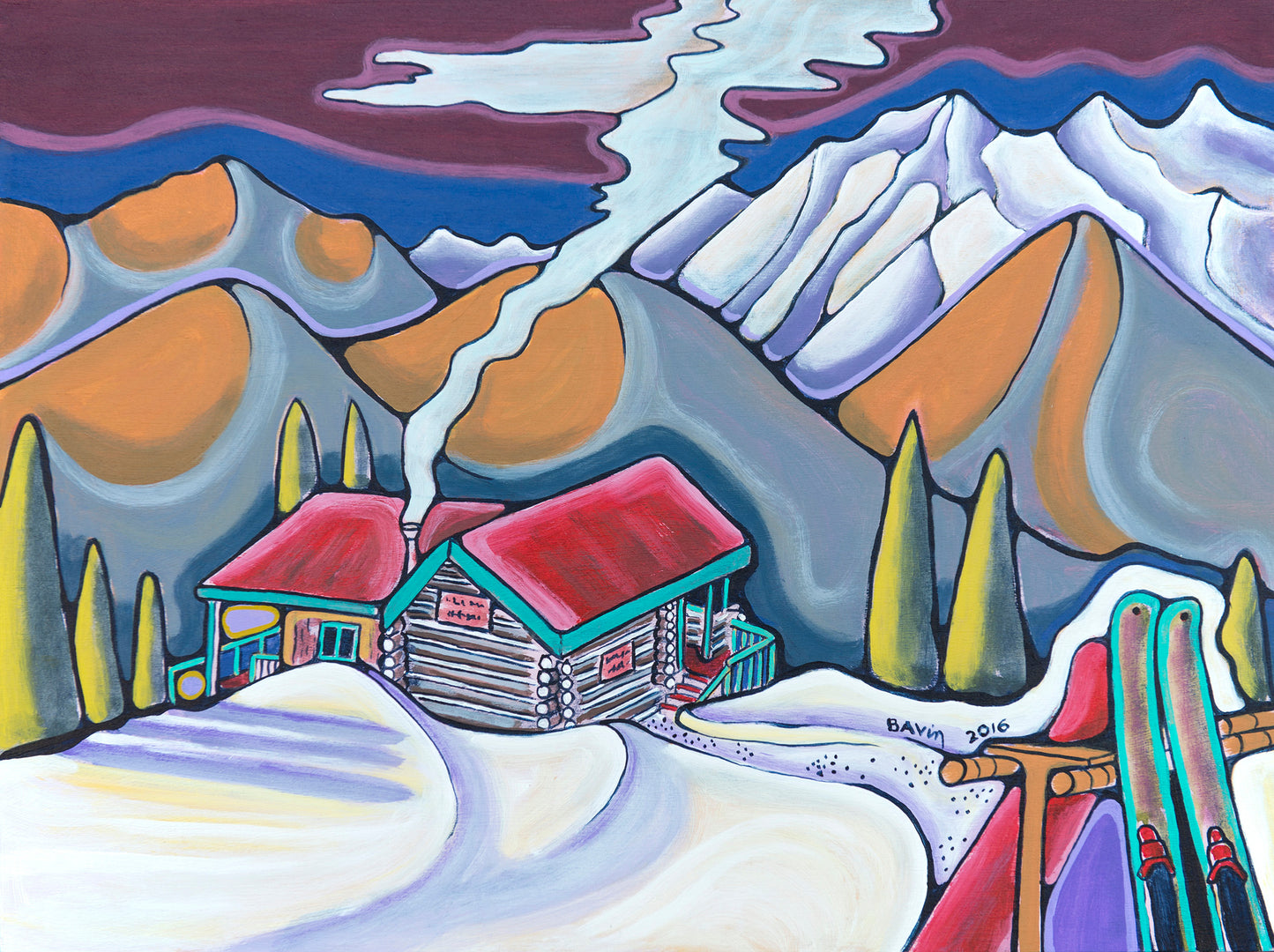 Elkhorn Cabin - Archival Print