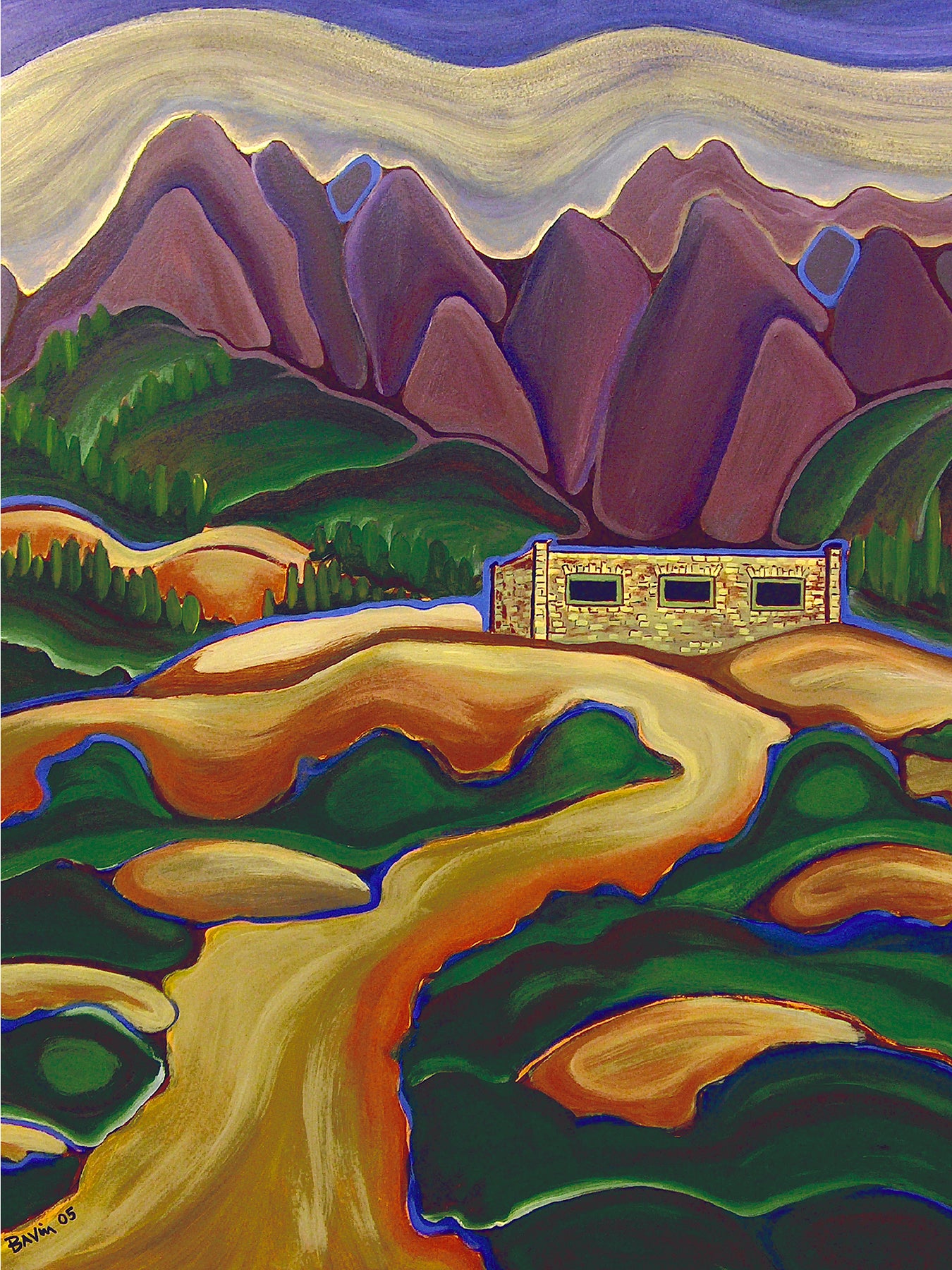 Fairmont Hot Baths - Archival Print
