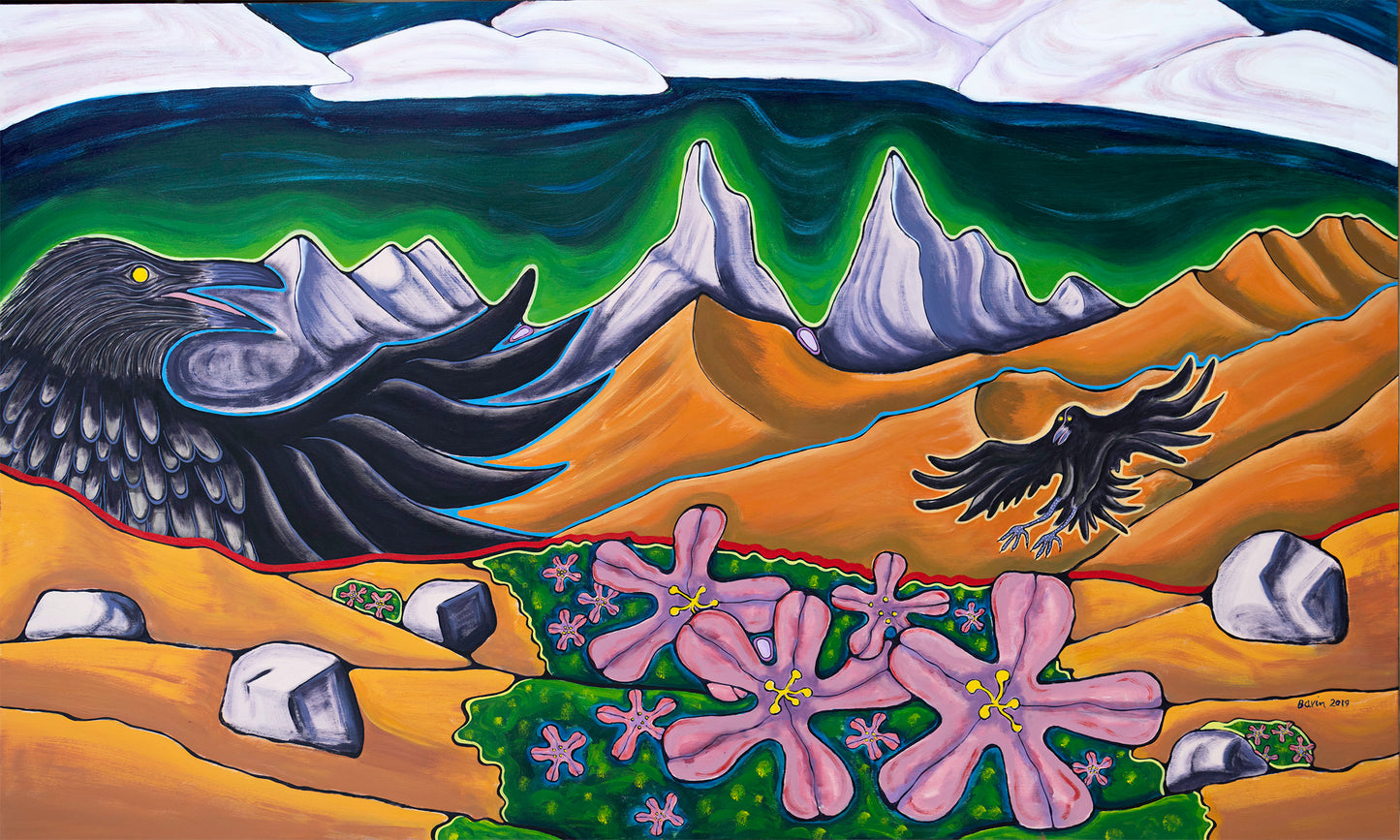 On Final, Horseman and Malachite Spires - Original Painting