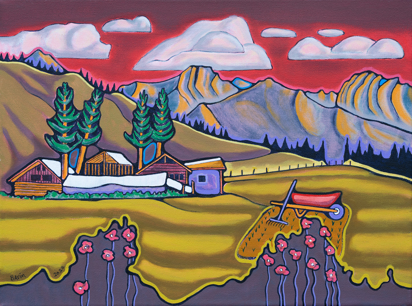 The McKay Ranch, Westside Road - Archival Print