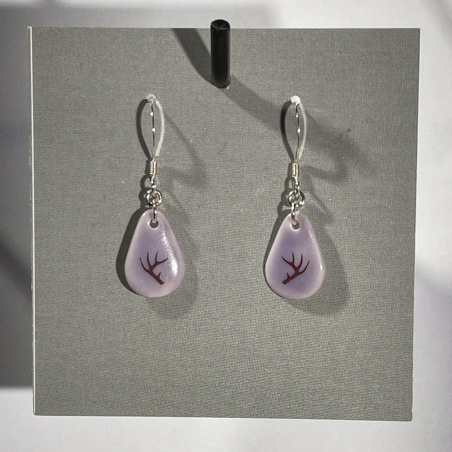 Porcelain Antler Earrings - [ST7051]