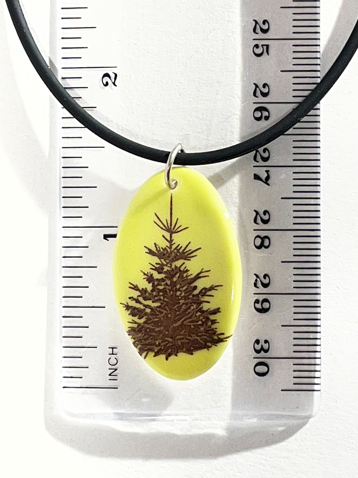Porcelain Spruce Tree Necklace - [ST4005]