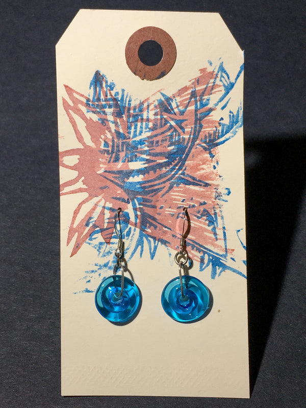 Glass Swirl Earrings - [TN8006]