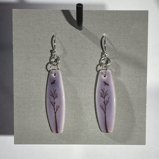 Porcelain Forest Earrings - [ST7072]