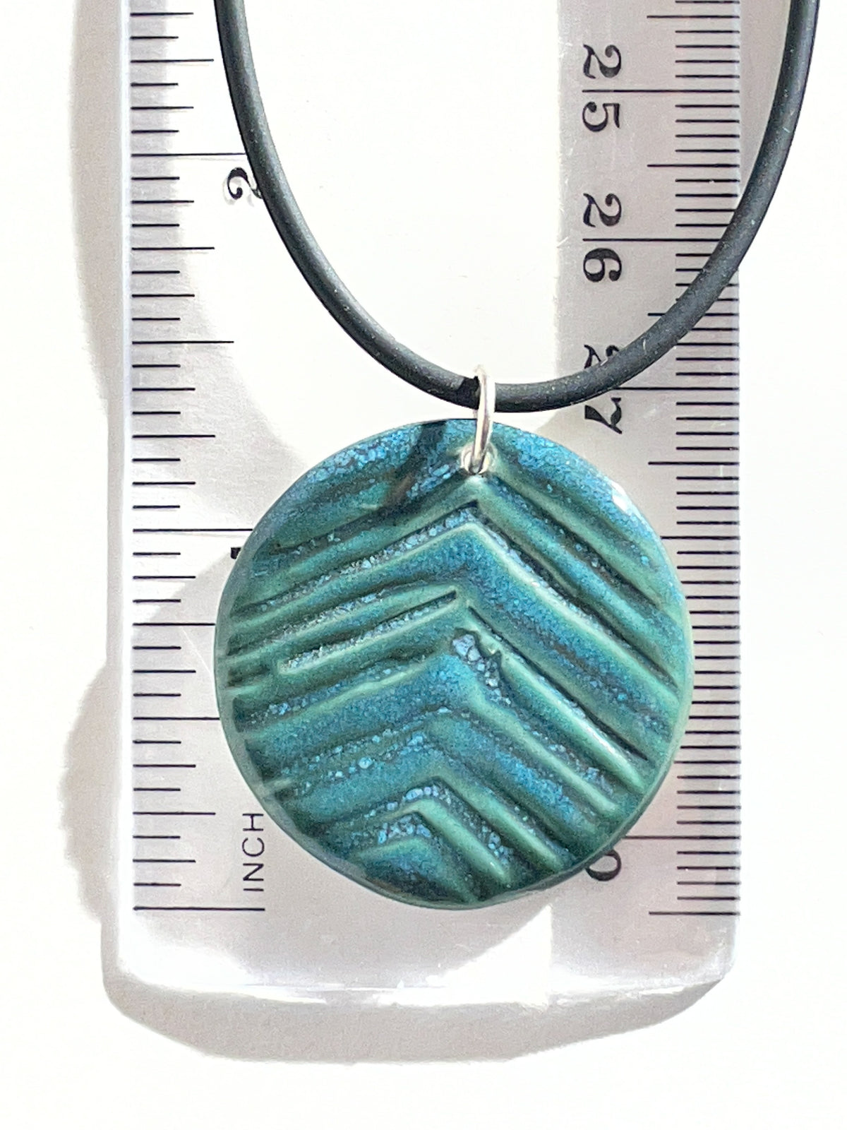 Porcelain Mountain Peaks Necklace - [ST4015]