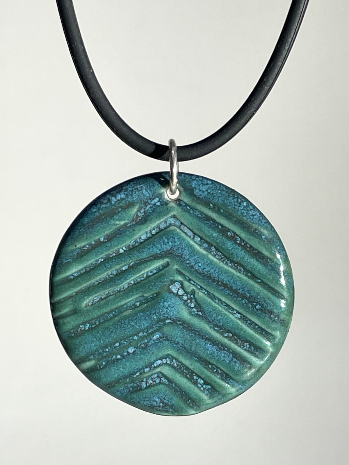 Porcelain Mountain Peaks Necklace - [ST4015]