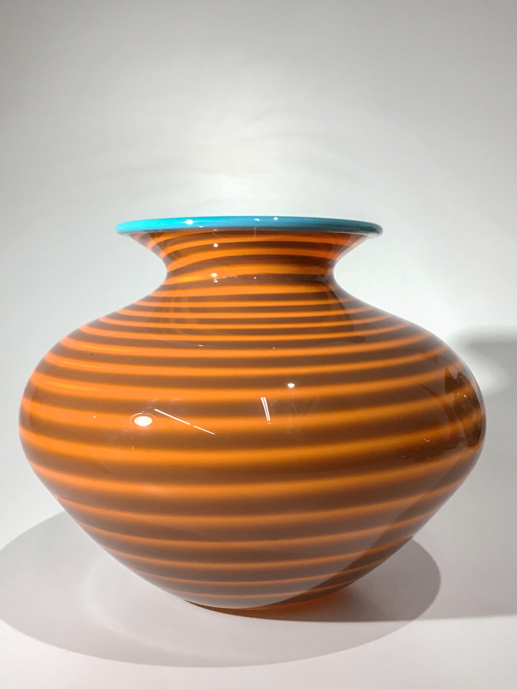 Blown Glass Vase - #210205-2
