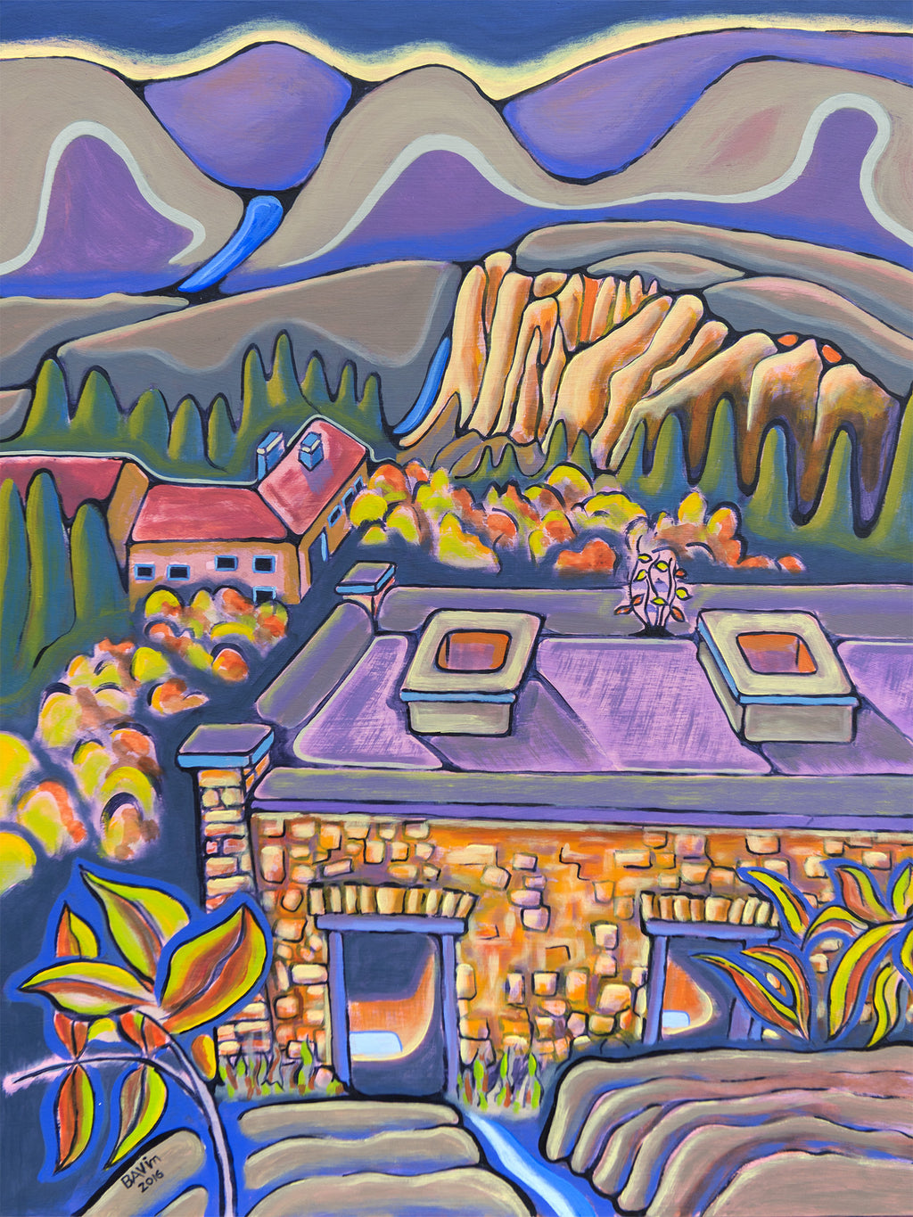 Fairmont Hot Baths and Hoodoos - Archival Print